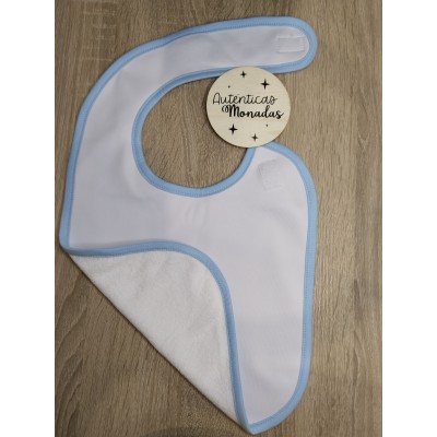 Babero sublimable personalizable – Rizo suave | Crea tu propio diseño