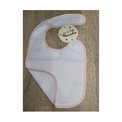 Babero sublimable personalizable – Rizo suave | Crea tu propio diseño