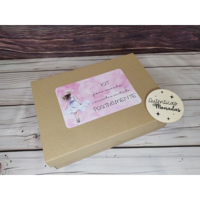 Caja Regalo para Mujer “Kit para Sentirte Bien” – Regalo Positivo y Motivador con Mensajes Personalizados