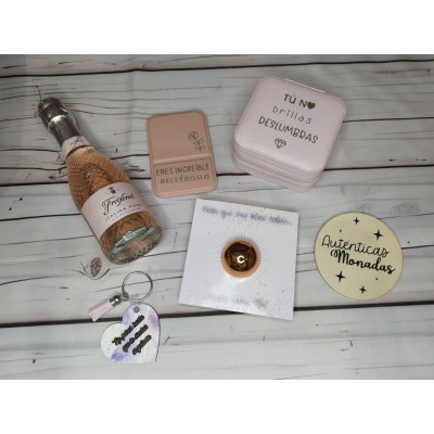 Caja Regalo para Mujer “Kit para Sentirte Bien” – Regalo Positivo y Motivador con Mensajes Personalizados