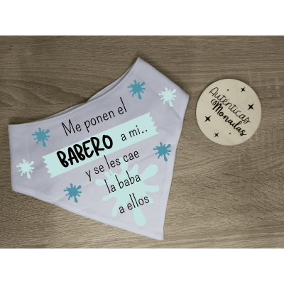 Bandana bebé niño “Me ponen...