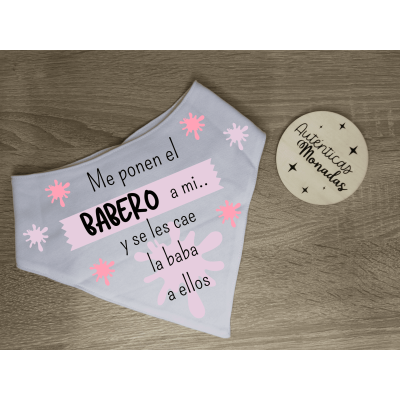 Bandana bebé niña “Me ponen...