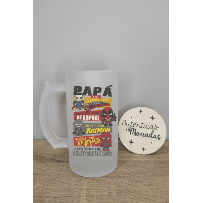 Jarra “Papá Superhéroe” | Regalo Original Día del Padre