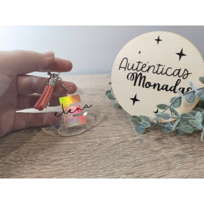 Llaveros acrílicos personalizados para eventos – Varias formas a elegir con tarjeta y bolsa incluida