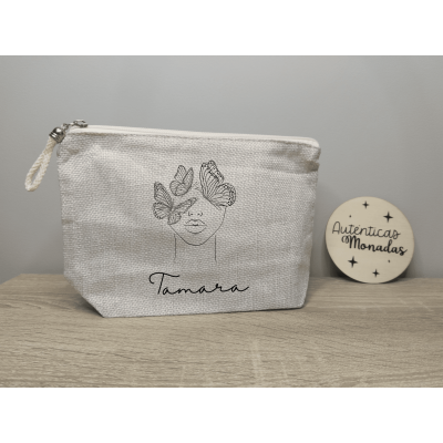 Pack Regalo Mujer Mariposas – Bolso Tote, Neceser y Botella Personalizada