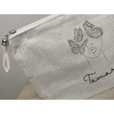 Pack Regalo Mujer Mariposas – Bolso Tote, Neceser y Botella Personalizada