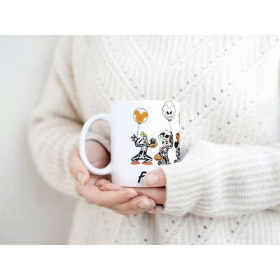 Taza Halloween Mickey y sus Amigos 325ml – Taza Cerámica Personalizada