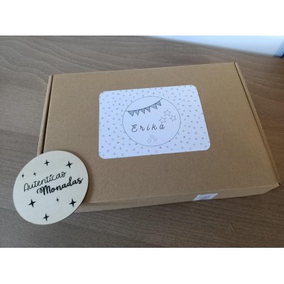 Nombre a Crochet Personalizado con Pinzas y Nubes