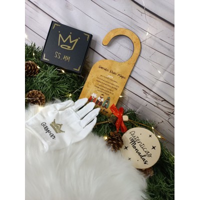 Llave mágica y cuelga puertas personalizados Reyes Magos
