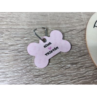 Pack Personalizado “Los Mejores Amigos” – Body y Bandana para Bebé + Chapita de Perro