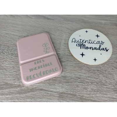 Pack Regalo Personalizado para Mujer – Set Rosa con Joyero, Botella y Accesorios