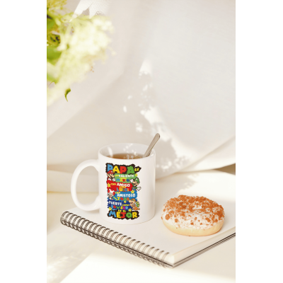 Taza personalizada Papá Mario Bros – Regalo divertido Día del Padre