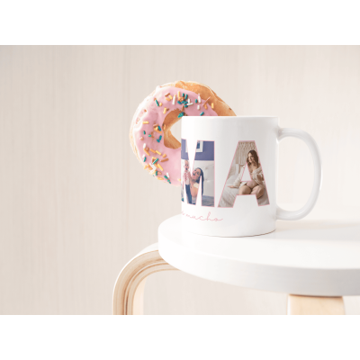 Taza personalizada con fotos para mamá – Regalo original y emotivo
