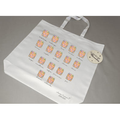 Bolso Tote Personalizado Profes – Diseño Lápices | Regalo Fin de Curso