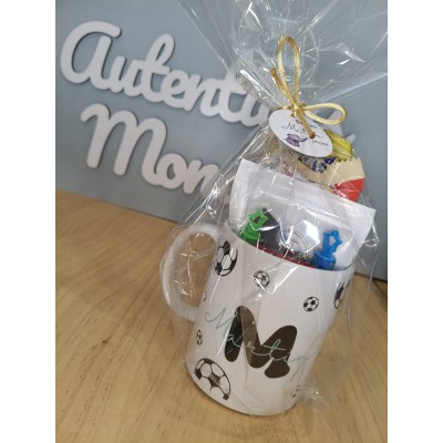 Taza Personalizada con Dulces y Llavero a Juego – Detalle para Eventos, Bodas, Comuniones o Cumpleaños