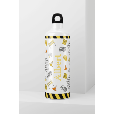 Bidón de aluminio 800 ml personalizado por profesión – Regalo único con tu nombre