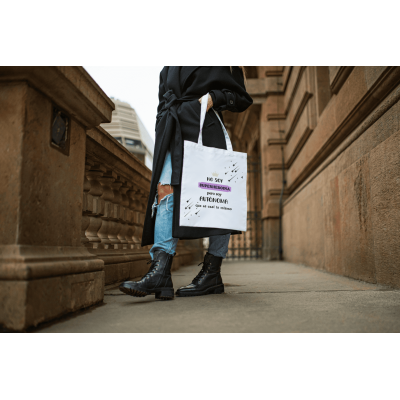 Bolso Tote para Autónomas Personalizado – Frases Motivadoras para Emprendedoras