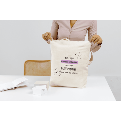 Bolso Tote para Autónomas Personalizado – Frases Motivadoras para Emprendedoras