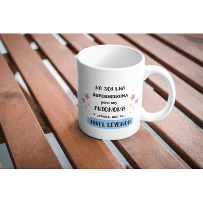 Taza para Autónomas Personalizada – Frases Graciosas y Motivadoras
