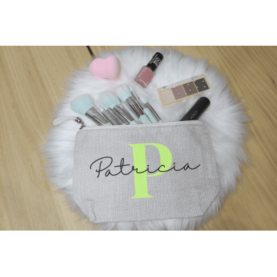 Neceser Personalizado para Eventos con Inicial y Nombre  Bodas, Bautizos y Comuniones