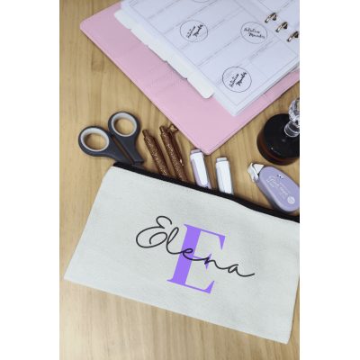 Estuche Personalizado para Eventos con Inicial y Nombre  Bodas, Bautizos y Comuniones