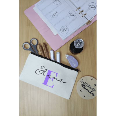Estuche Personalizado para Eventos con Inicial y Nombre  Bodas, Bautizos y Comuniones
