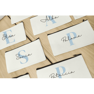 Estuche Personalizado para Eventos con Inicial y Nombre  Bodas, Bautizos y Comuniones