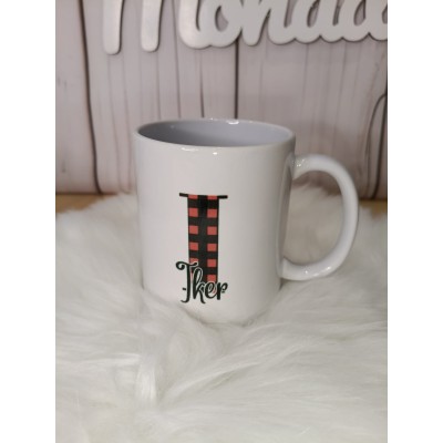 Taza Navideña Personalizada Diseño Grinch con Nombre  Regalo Original de Navidad
