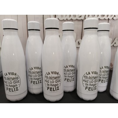 Bidón de acero inoxidable personalizado 700 ml | Regalo corporativo