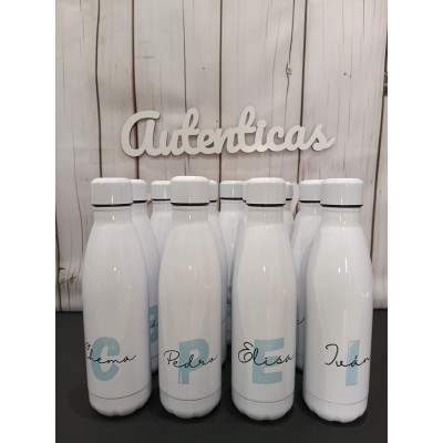 Bidón de acero inoxidable personalizado 700 ml | Regalo corporativo