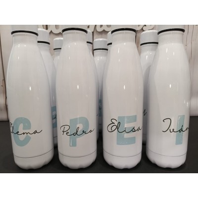 Bidón de acero inoxidable personalizado 700 ml | Regalo corporativo