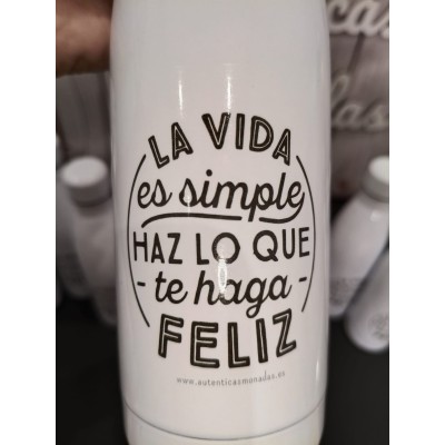 Bidón de acero inoxidable personalizado 700 ml | Regalo corporativo