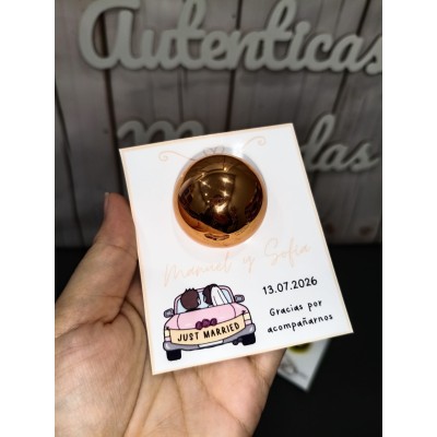 Bálsamo labial de bola personalizado – Regalo para eventos