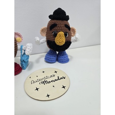 Pack Mr Potato y Mrs Potato de crochet hechos a mano  Amigurumi Toy Story
