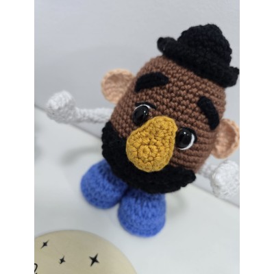 Pack Mr Potato y Mrs Potato de crochet hechos a mano  Amigurumi Toy Story