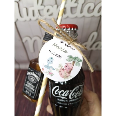 Pack mini licor y refresco personalizado | Detalle original para eventos