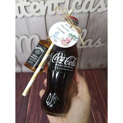 Pack mini licor y refresco personalizado | Detalle original para eventos