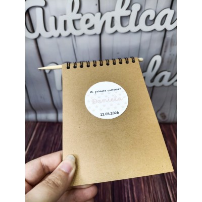 Libreta scrap infantil personalizada | Regalo para eventos infantiles