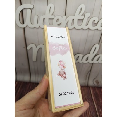Dominó de madera personalizado  Regalo infantil para eventos
