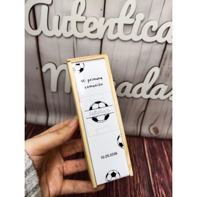 Dominó de madera personalizado  Regalo infantil para eventos