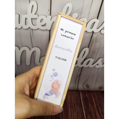 Dominó de madera personalizado  Regalo infantil para eventos