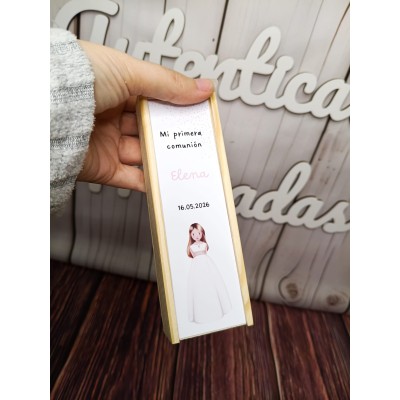 Dominó de madera personalizado  Regalo infantil para eventos