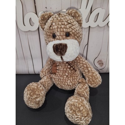 Oso de Crochet Hecho a Mano – Muñeco Artesanal para bebés