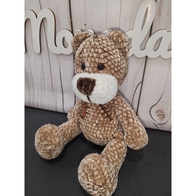 Oso de Crochet Hecho a Mano – Muñeco Artesanal para bebés