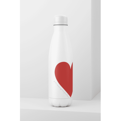 Botella Acero Inoxidable 700 ml Personalizada – San Valentín  Pack o Individual