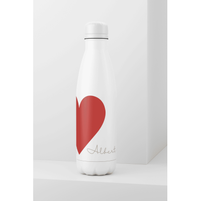 Botella Acero Inoxidable 700 ml Personalizada – San Valentín  Pack o Individual