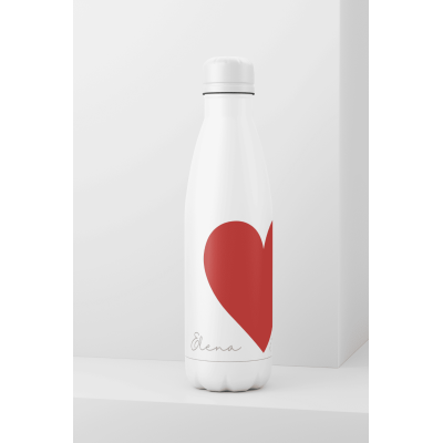 Botella Acero Inoxidable 700 ml Personalizada – San Valentín  Pack o Individual