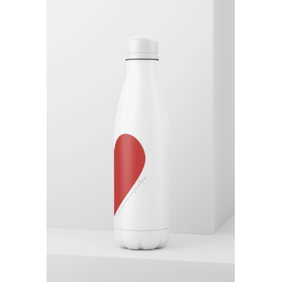 Botella Acero Inoxidable 700 ml Personalizada – San Valentín  Pack o Individual