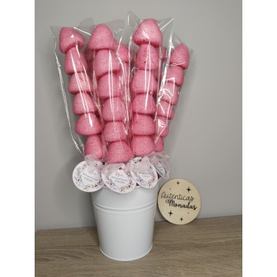 Brocheta de Nubes de Colores Personalizada – Regalo Dulce para Eventos