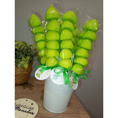 Brocheta de Nubes de Colores Personalizada – Regalo Dulce para Eventos